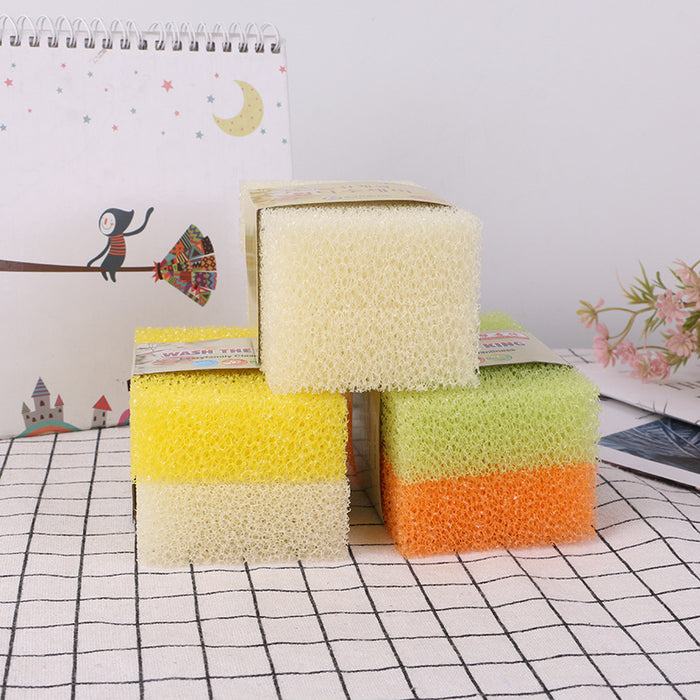 Super Absorbent Sponge Scrubber for Kitchen Cleaning - Non-Stick and Magic Dishcloth