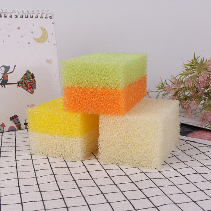 Super Absorbent Sponge Scrubber for Kitchen Cleaning - Non-Stick and Magic Dishcloth