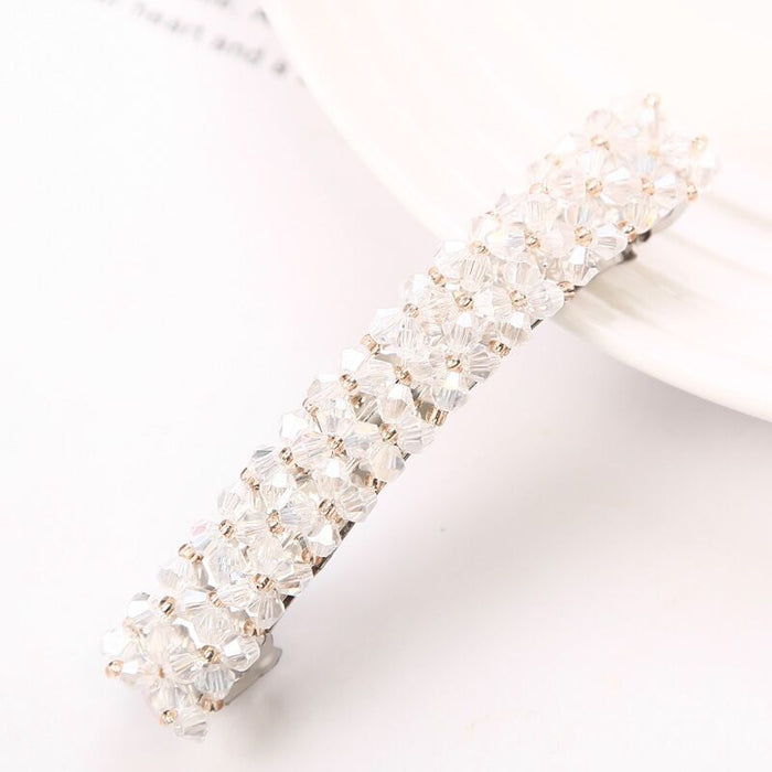 Luxurious Rhinestone Hair Clip, Elegant and Fashionable Hair Accessory