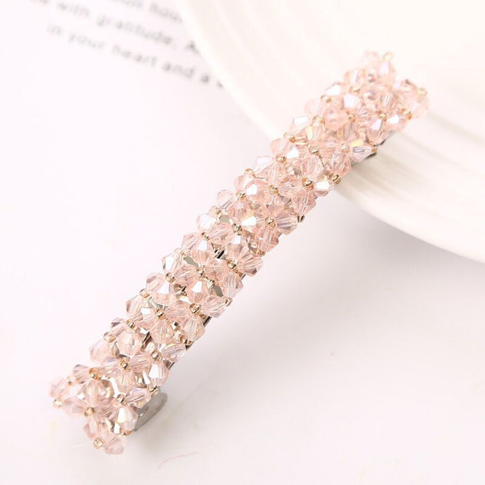 Luxurious Rhinestone Hair Clip, Elegant and Fashionable Hair Accessory