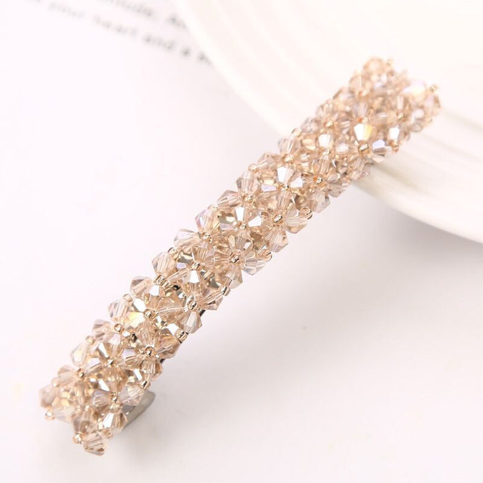 Luxurious Rhinestone Hair Clip, Elegant and Fashionable Hair Accessory