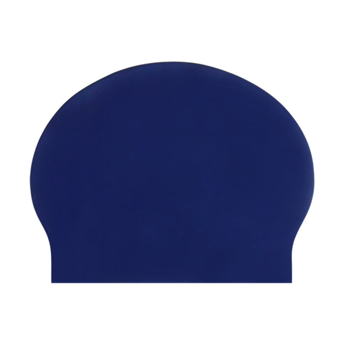 Comfortable Silicone Swim Cap for Adults, Waterproof Solid Color Swimming Cap for Men and Women