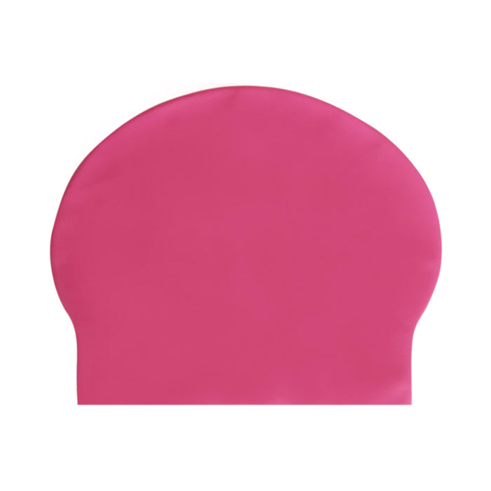 Comfortable Silicone Swim Cap for Adults, Waterproof Solid Color Swimming Cap for Men and Women