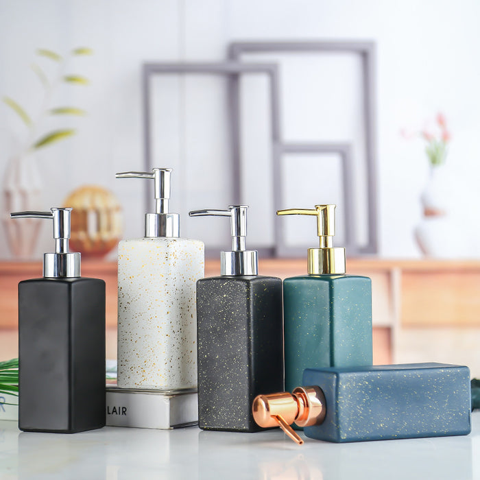 Square Press Shower Shampoo Bottle