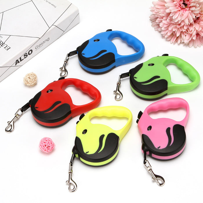 Automatic Retractable Pet Leash, Suitable for Walking and Traveling