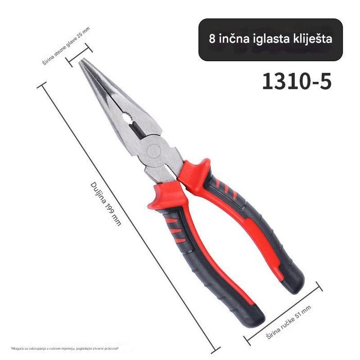 Multi-functional Tiger Pliers: Wire Cutter, Steel Wire Pliers, Cable Puller with Quick Electrical Work