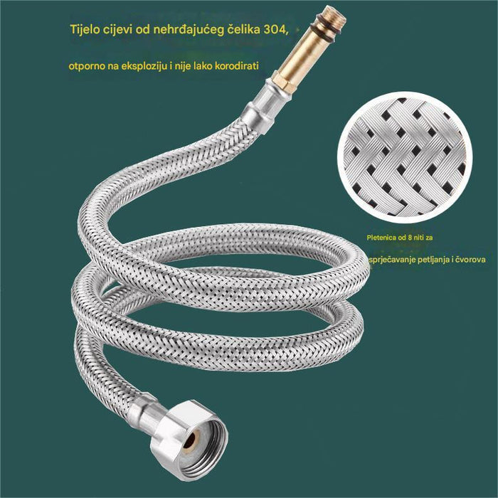 Flexible and Durable Stainless Steel Braided Hose for High Pressure Applications