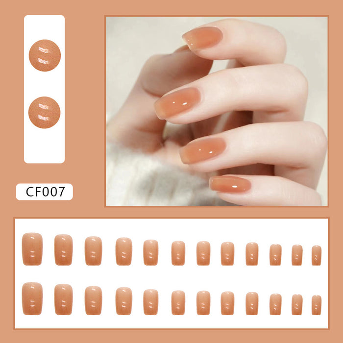 Fashionable and High-quality Fake Nails, Smooth Surface, Medium Length