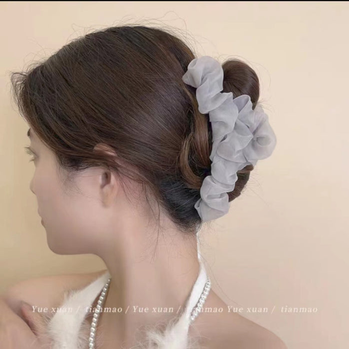 Mesh Hair Clip, Creating A Relaxed Hairstyle and Exquisite Appearance