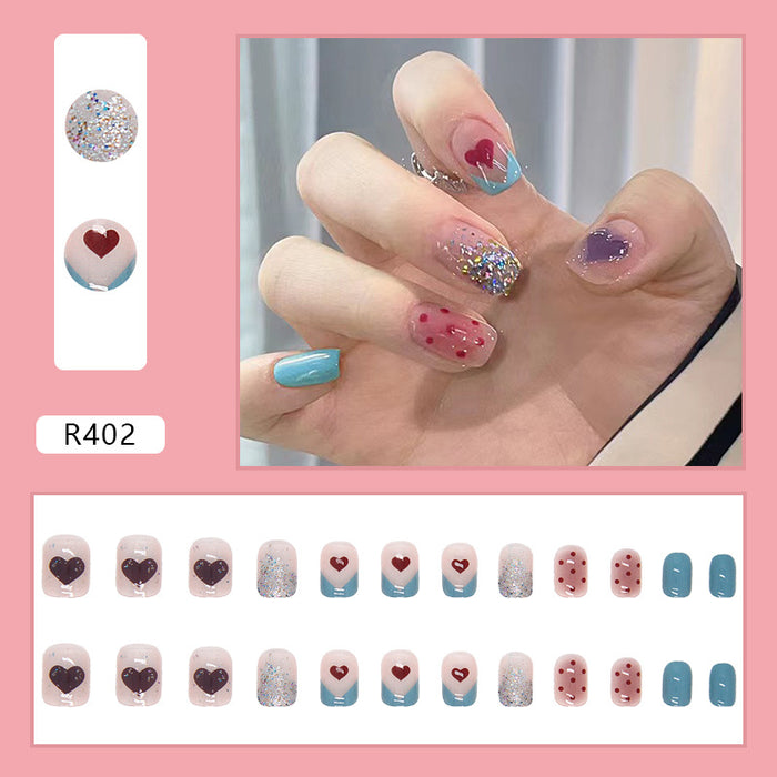 Short Nail Stickers & Decals: Colorful, Thin and Reusable Nail Accessories for Girls