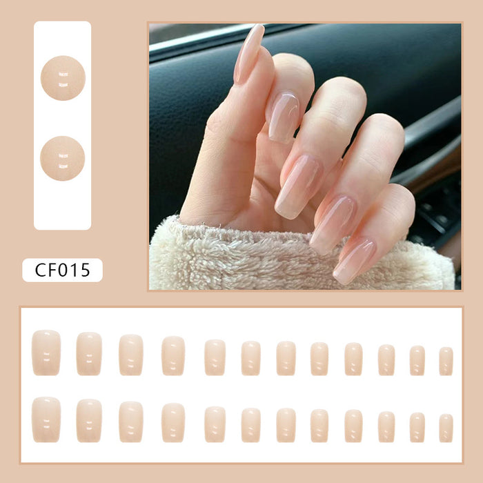 Fashionable and High-quality Fake Nails, Smooth Surface, Medium Length