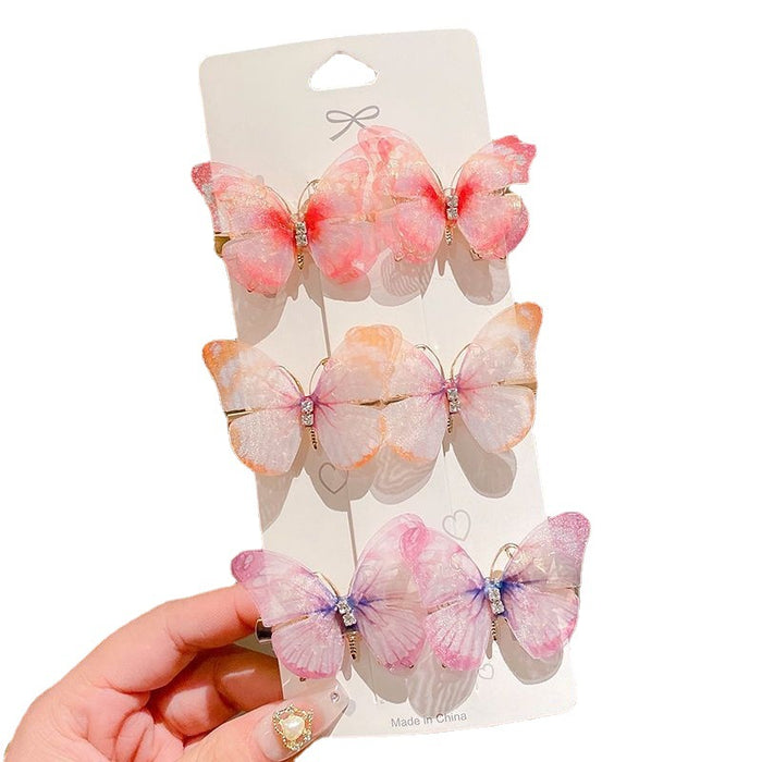 Cute Girl Butterfly Hair Clip