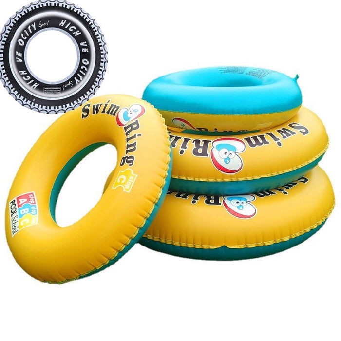 Thickened Adult Water Float Ring Letter Shell Swimming Ring