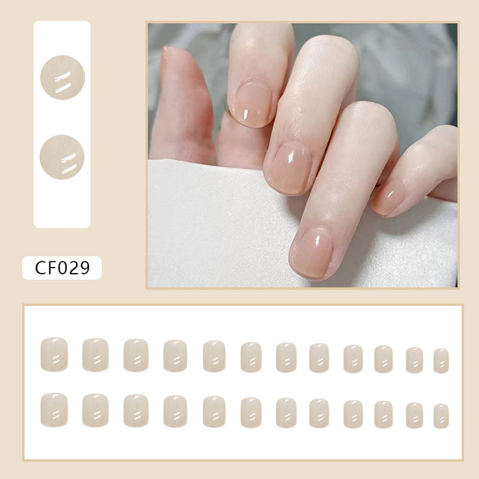 Fashionable and High-quality Fake Nails, Smooth Surface, Medium Length