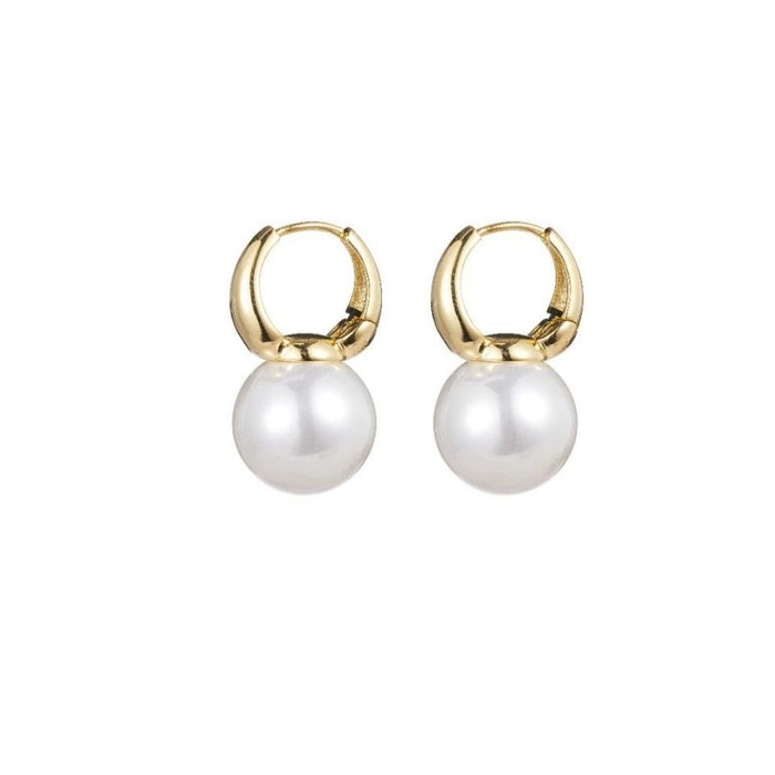 Luxury Vintage Double Sided French Pearl Earrings