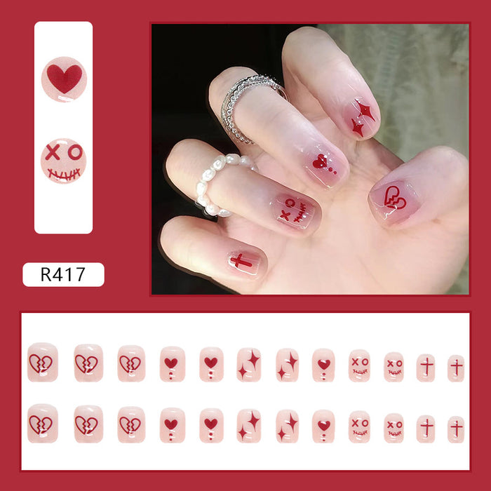 Short Nail Stickers & Decals: Colorful, Thin and Reusable Nail Accessories for Girls