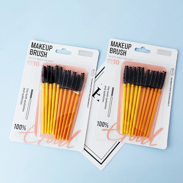 Professional Makeup Brushes - Precision Eyebrow and Eyelash Brush