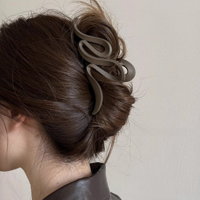 High-Quality Matte Hair Clip for Thick Hair with Elegant Style