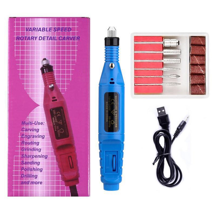 Portable Electric Nail Drill Professional Nail Polishing Machine