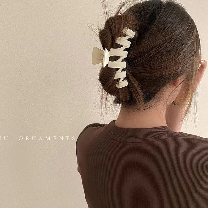 Acrylic Hair Clip for Women, Simple Summer Hair Accessory for Thick Hair