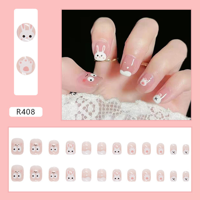 Short Nail Stickers & Decals: Colorful, Thin and Reusable Nail Accessories for Girls