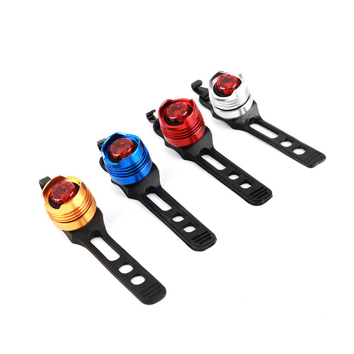 Bright LED Bicycle Tail Light  Mount for Night Riding Safety