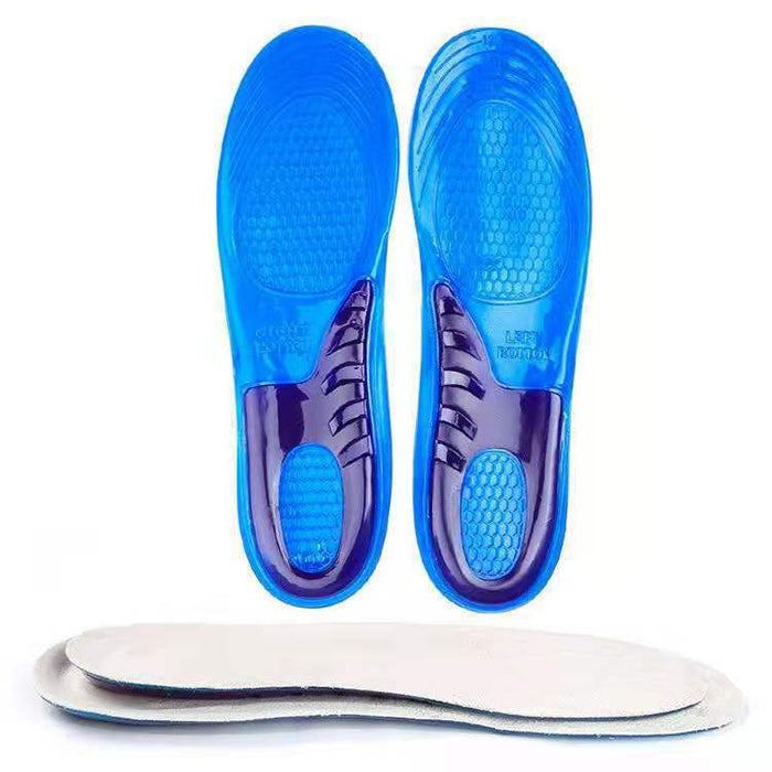 Professional TPE thick silicone shock-absorbing and breathable sports insole