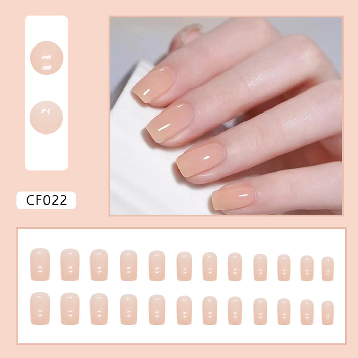 Fashionable and High-quality Fake Nails, Smooth Surface, Medium Length