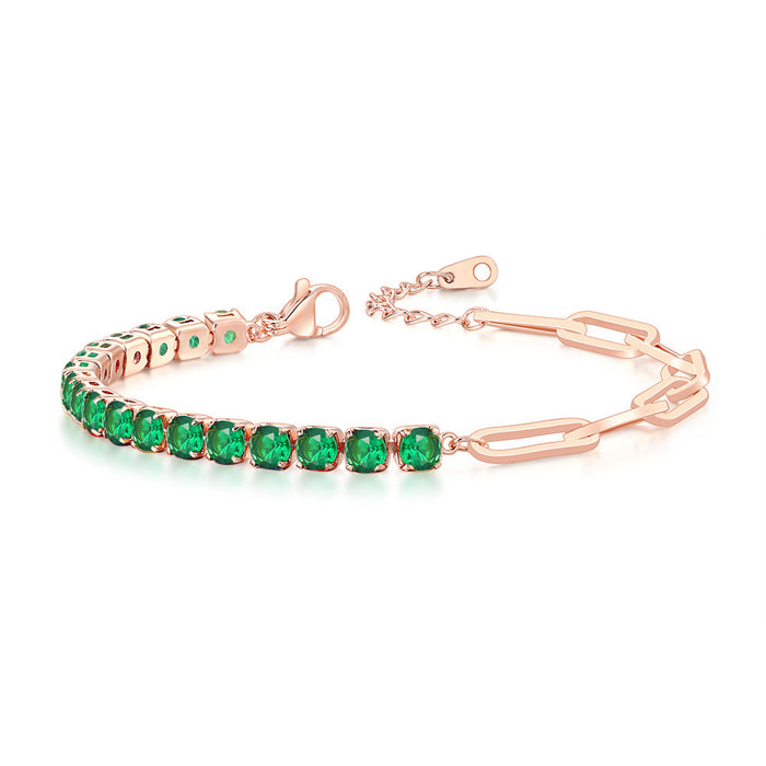 Unique and elegant tennis bracelet