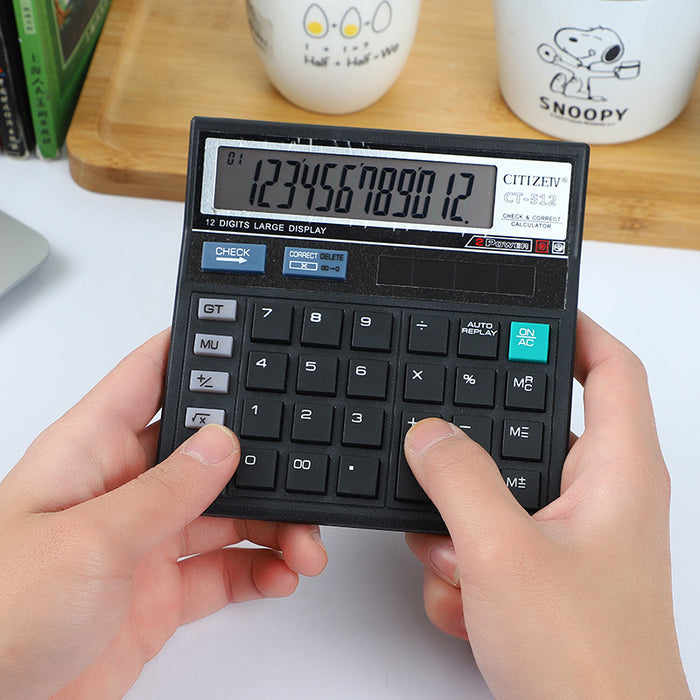 Professional calculator for office use