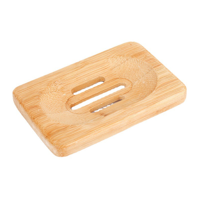 Wooden soap box, bamboo and wood soap rack, soap holder bamboo, drain sanitary bamboo box