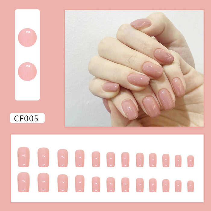 Fashionable and High-quality Fake Nails, Smooth Surface, Medium Length