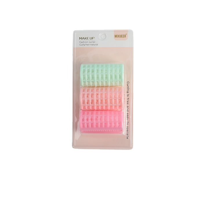 Lazy Hair Roller with Self-adhesive Magic Hair Curlers Plastic Curlers for Air Bangs