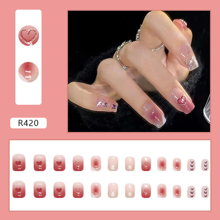 Short Nail Stickers & Decals: Colorful, Thin and Reusable Nail Accessories for Girls