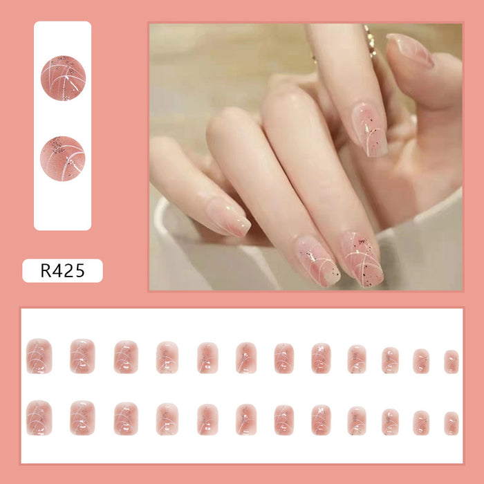 Short Nail Stickers & Decals: Colorful, Thin and Reusable Nail Accessories for Girls