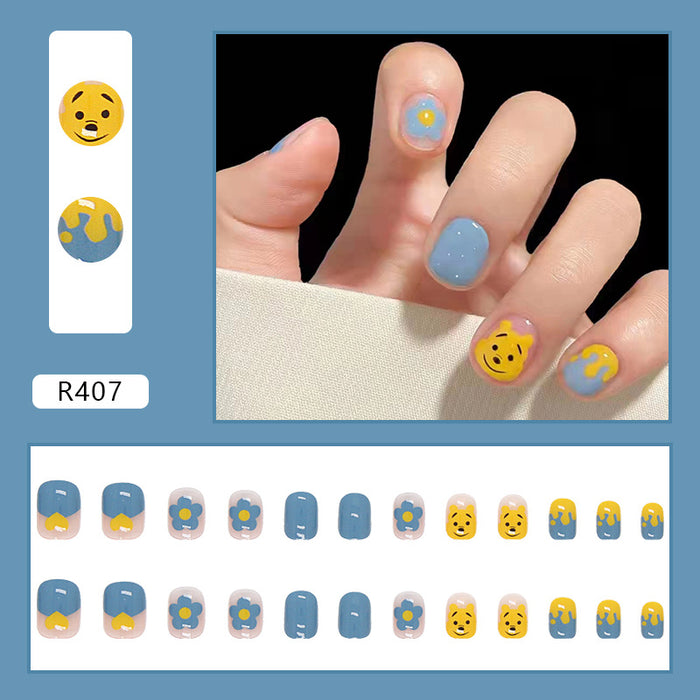 Short Nail Stickers & Decals: Colorful, Thin and Reusable Nail Accessories for Girls