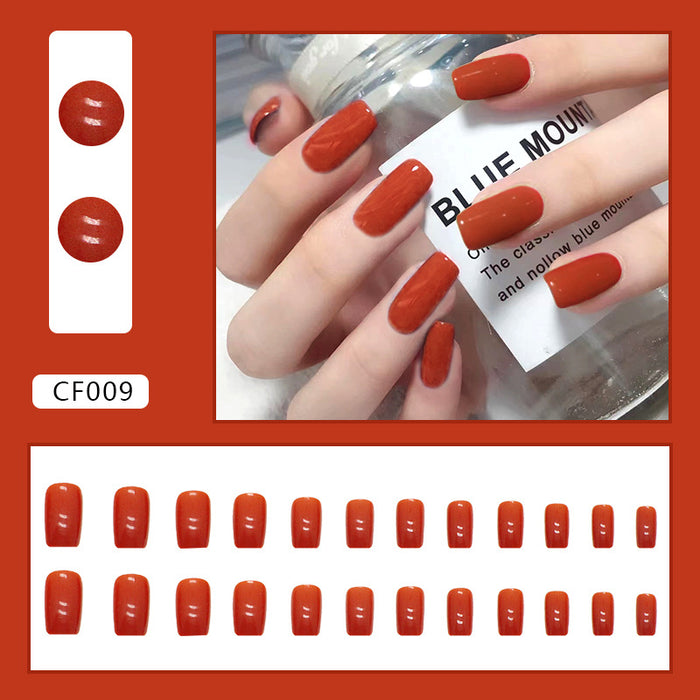 Fashionable and High-quality Fake Nails, Smooth Surface, Medium Length