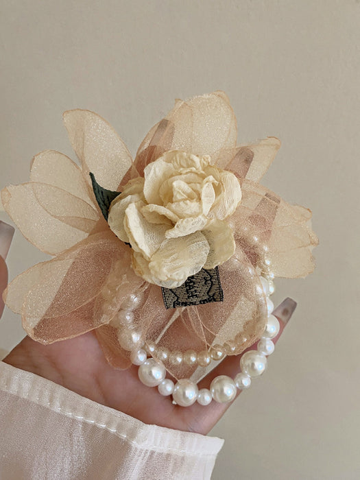 Exclusive Flower Bead Hair Accessories - Exquisite and Charming Women's Hairbands