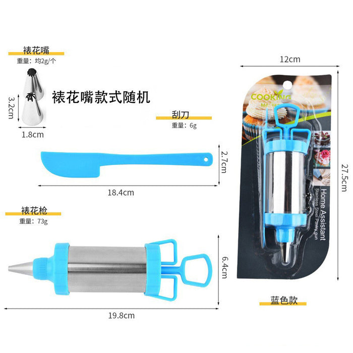 Professional Stainless Steel Piping Nozzle Set for Baking and Decorating Cookies and Cakes