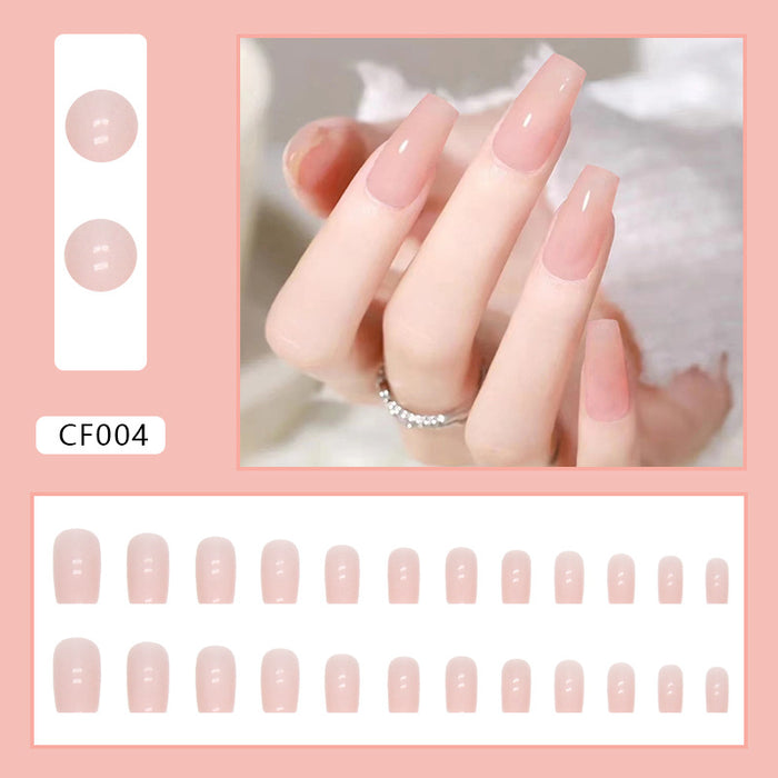 Fashionable and High-quality Fake Nails, Smooth Surface, Medium Length