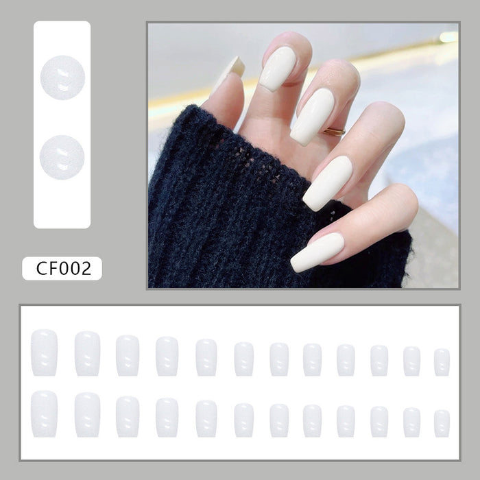 Fashionable and High-quality Fake Nails, Smooth Surface, Medium Length