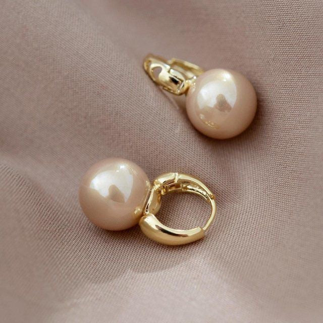 Luxury Vintage Double Sided French Pearl Earrings