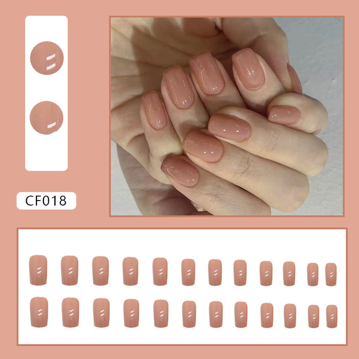 Fashionable and High-quality Fake Nails, Smooth Surface, Medium Length