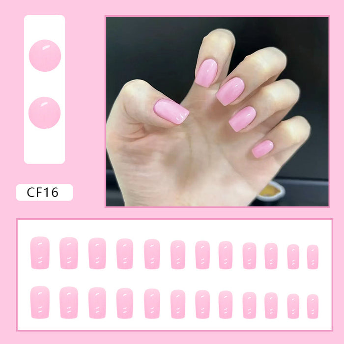 Fashionable and High-quality Fake Nails, Smooth Surface, Medium Length