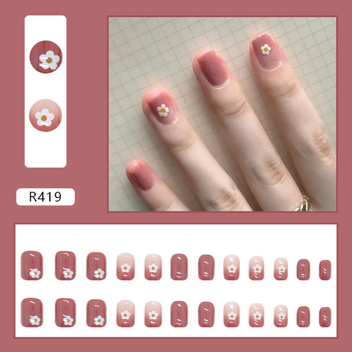 Short Nail Stickers & Decals: Colorful, Thin and Reusable Nail Accessories for Girls