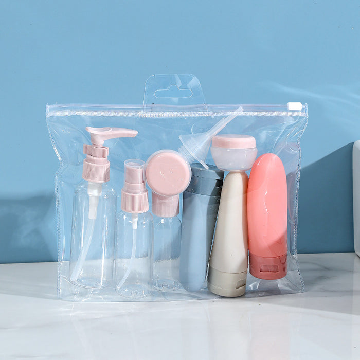 Refillable Bottles Set for Travel, Spray Bottles and Containers for Cosmetics, Skincare, Haircare and Toiletries