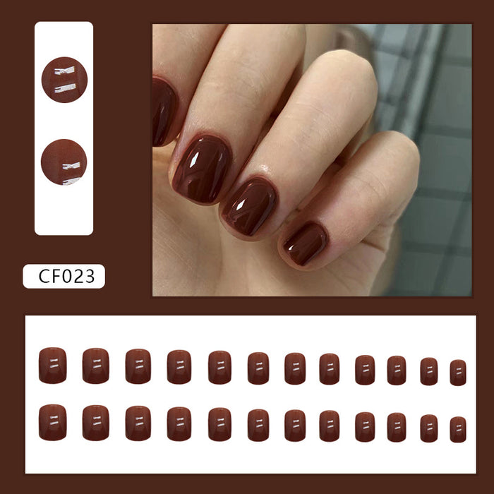 Fashionable and High-quality Fake Nails, Smooth Surface, Medium Length