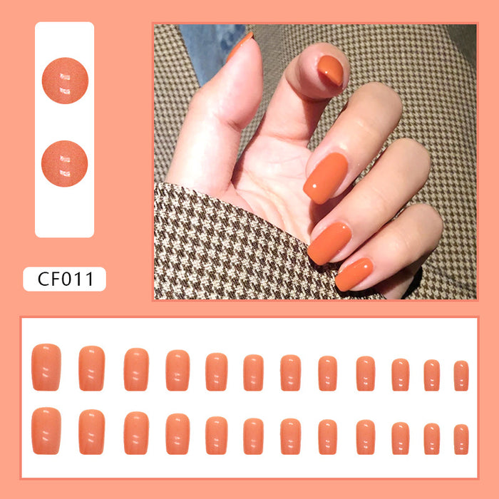 Fashionable and High-quality Fake Nails, Smooth Surface, Medium Length