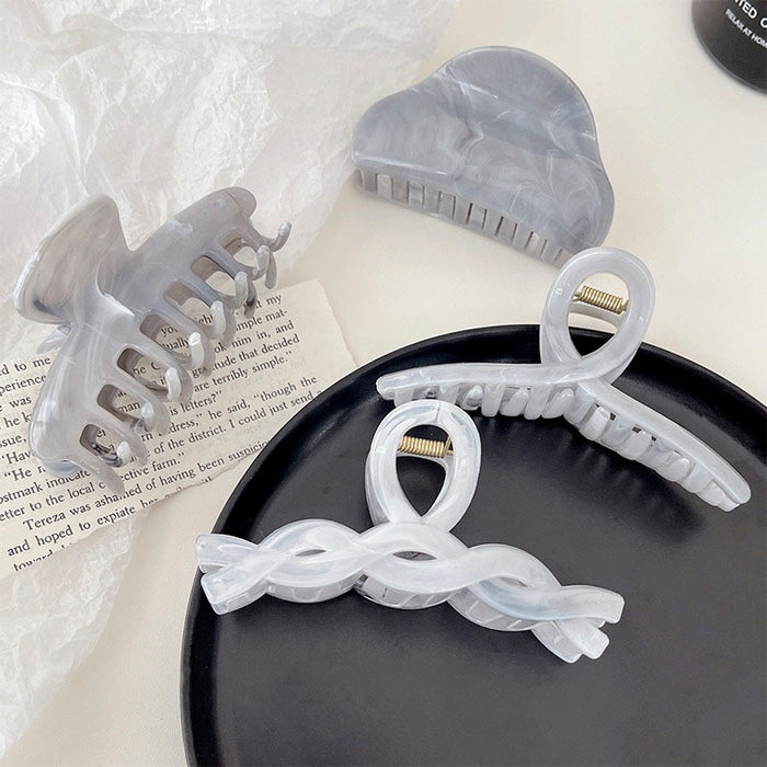 Simple and Elegant Women's Ink Style Hair Clip, Used for Hair Decoration