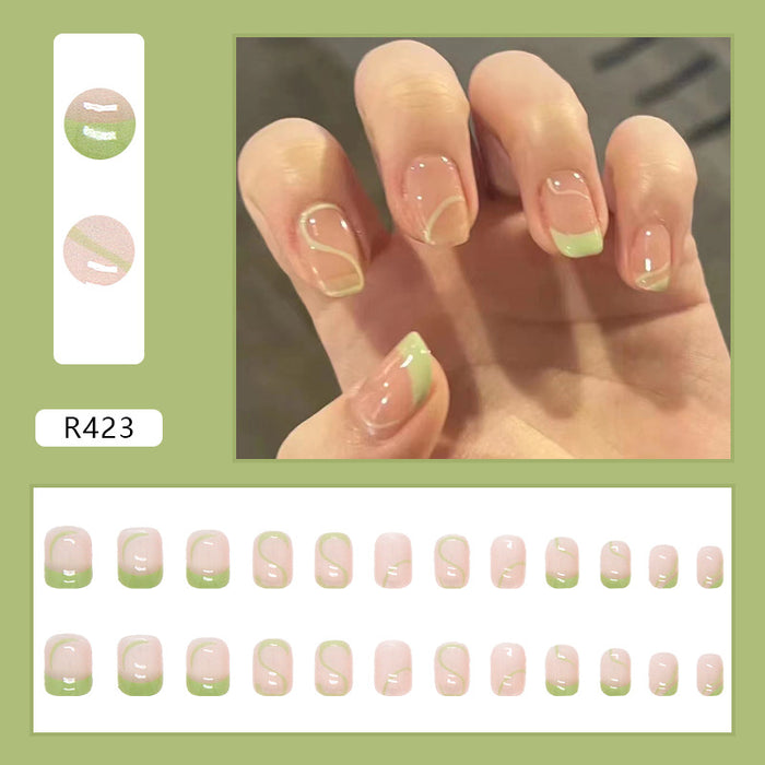 Short Nail Stickers & Decals: Colorful, Thin and Reusable Nail Accessories for Girls